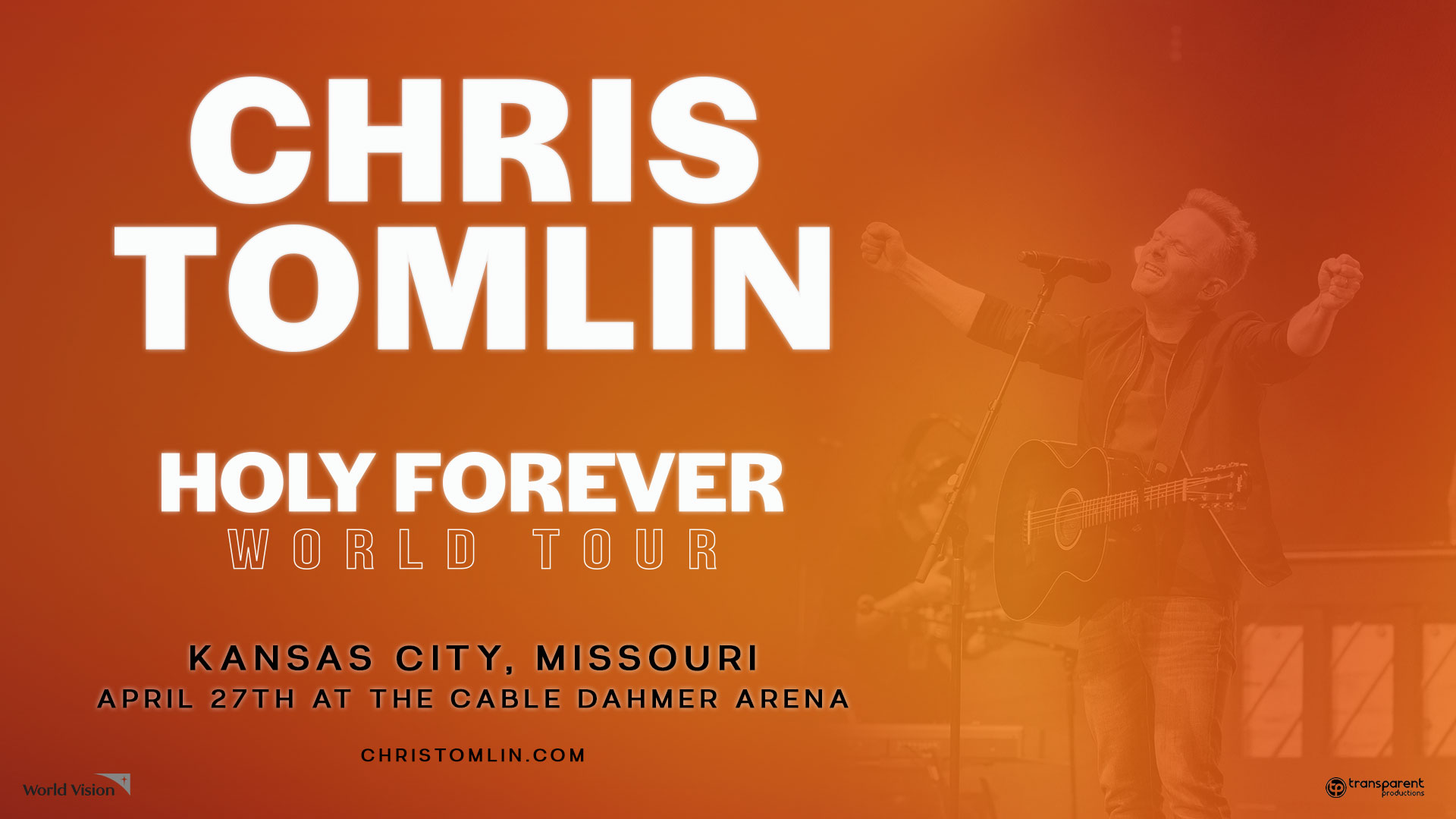 Chris Tomlin Holy Forever Tour image