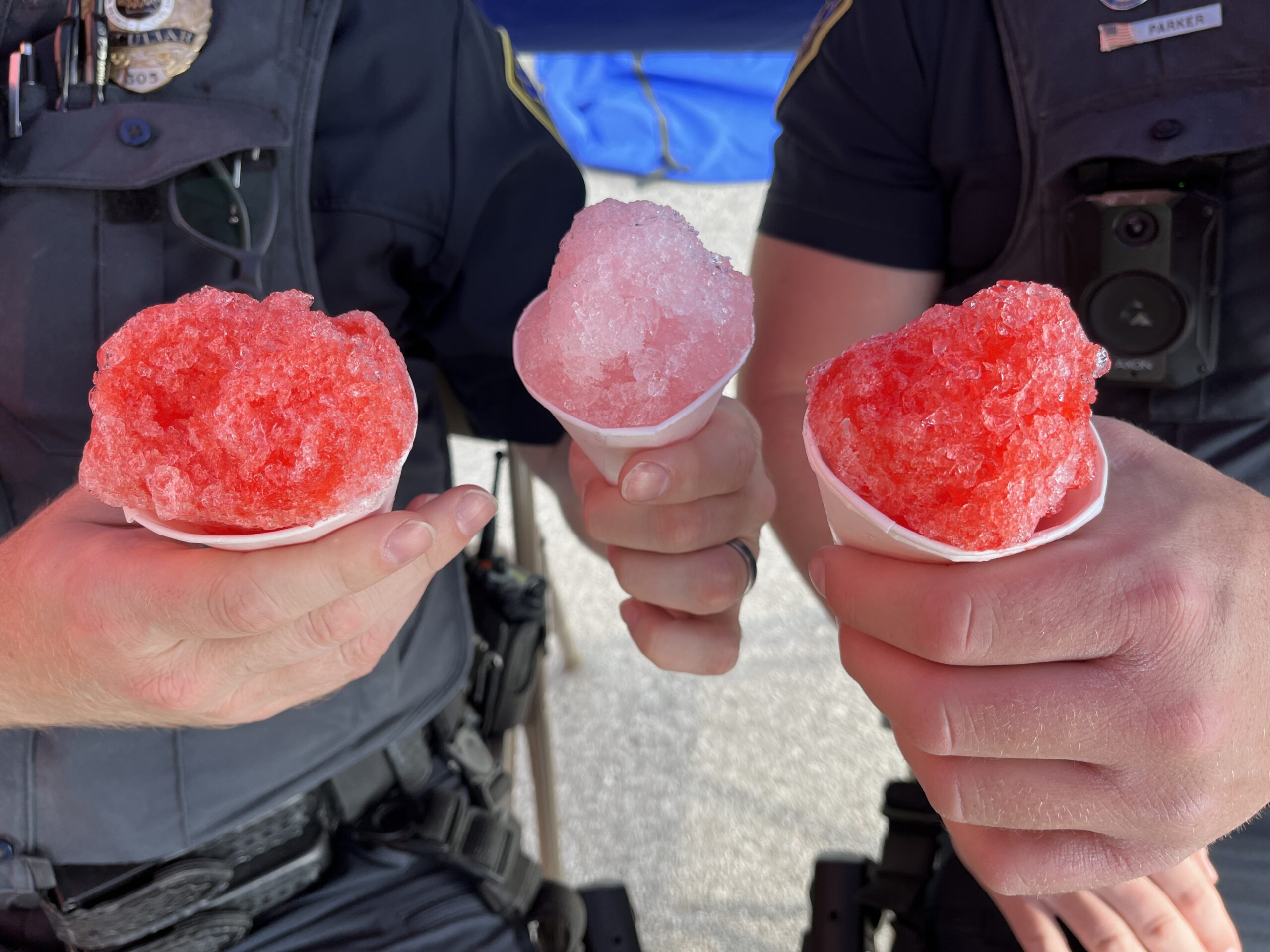 Snow Cone with a Cop (Atchison) image