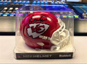 Image of mini Chief's helmet